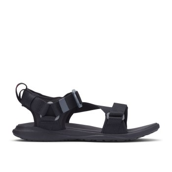 Columbia Sandal, Sandalias Negros Rojos Para Hombre | 217956-IRM